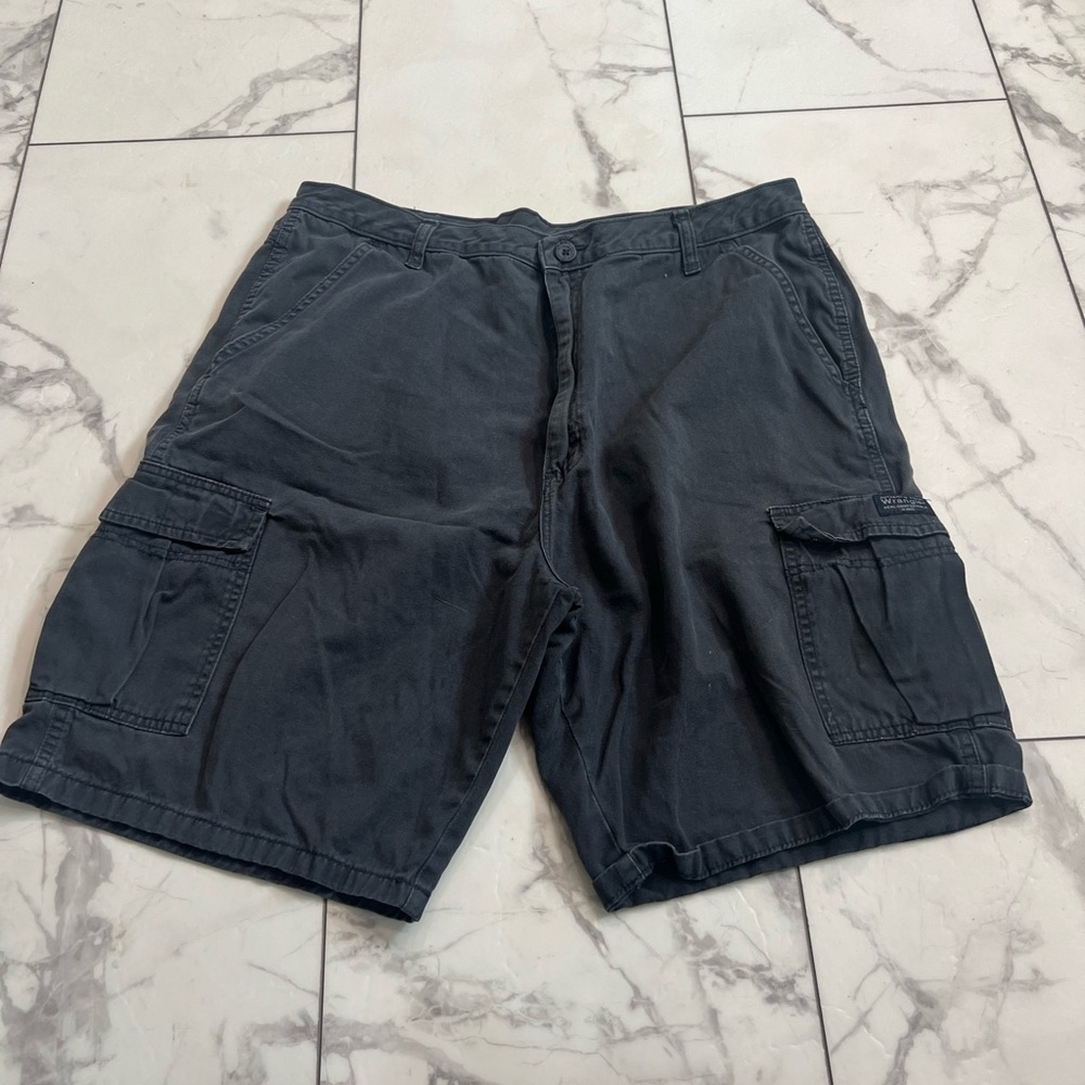 Wrangler Charcoal Cargo Shorts